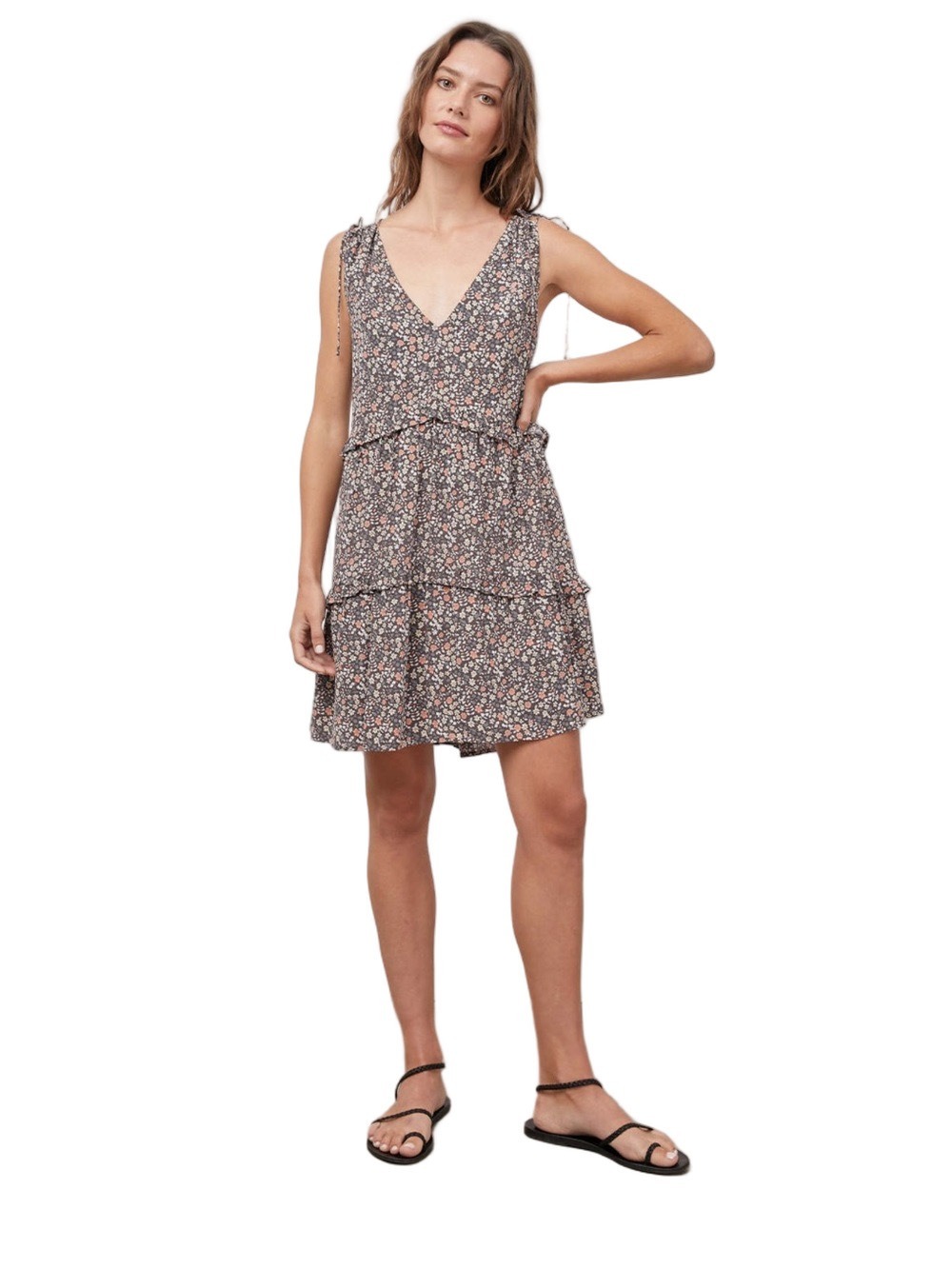 RAILS ‘Janelle’ Tie Shoulder Mini Dress